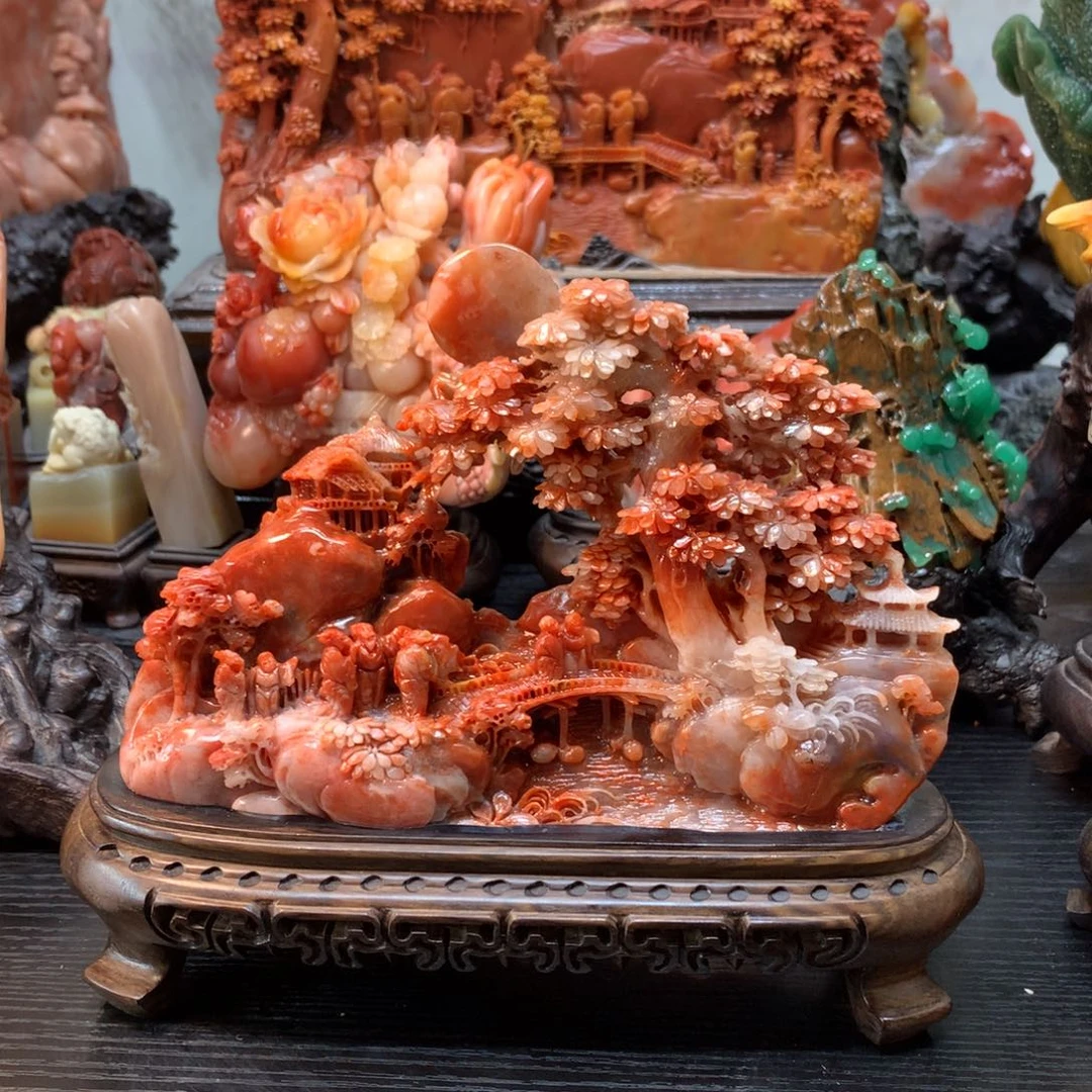 寿山石寿山石摆件