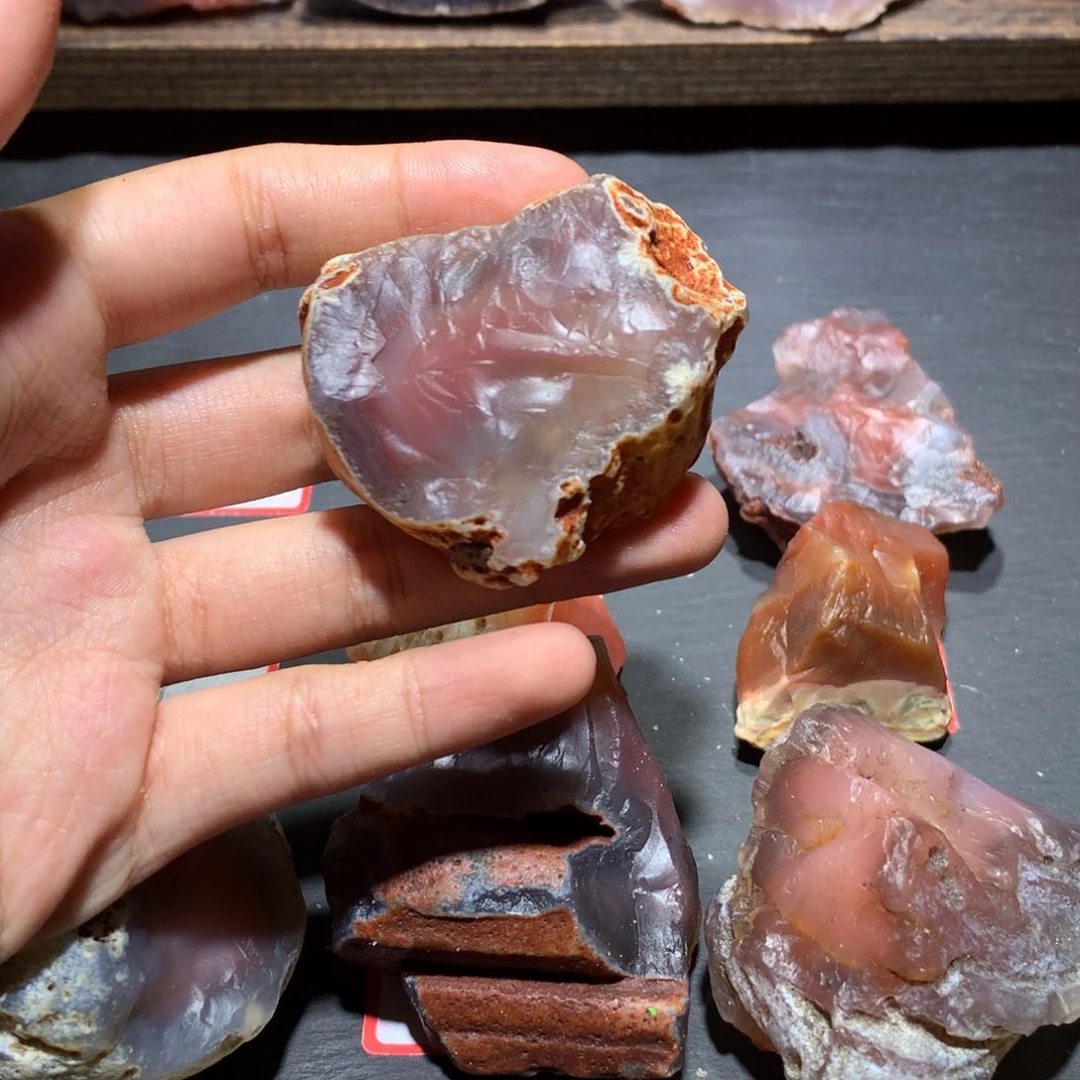 未镶嵌玛瑙/玉髓珠宝奇石