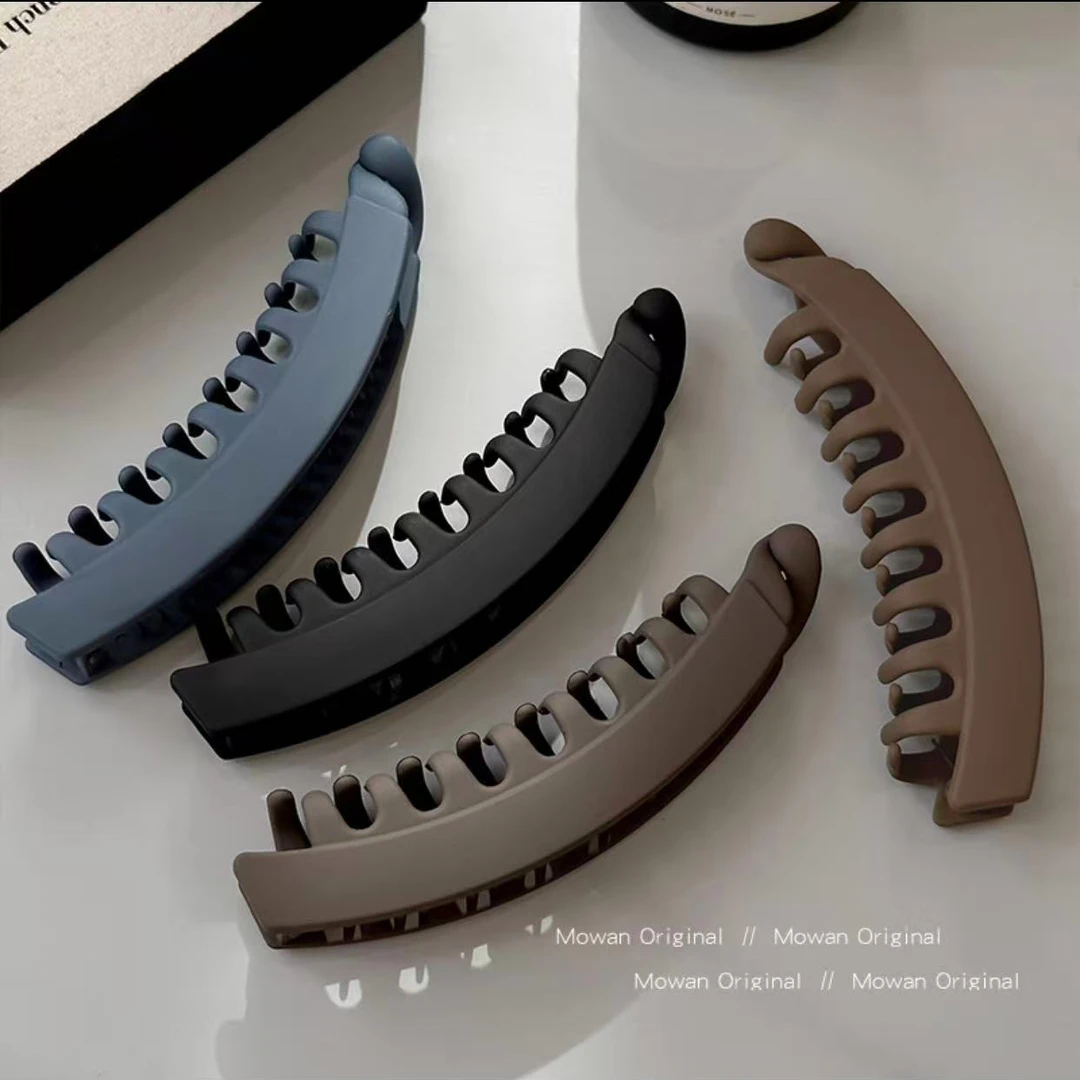 简约大号发量多香蕉夹女后脑勺2025新款高马尾固定神器抓夹发夹