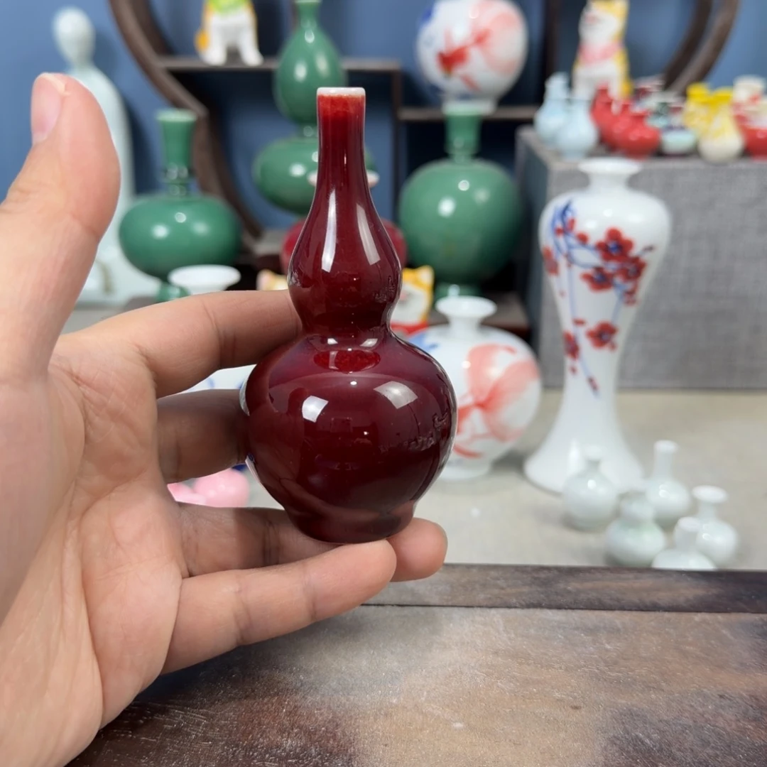 陶瓷手工小花器摆件