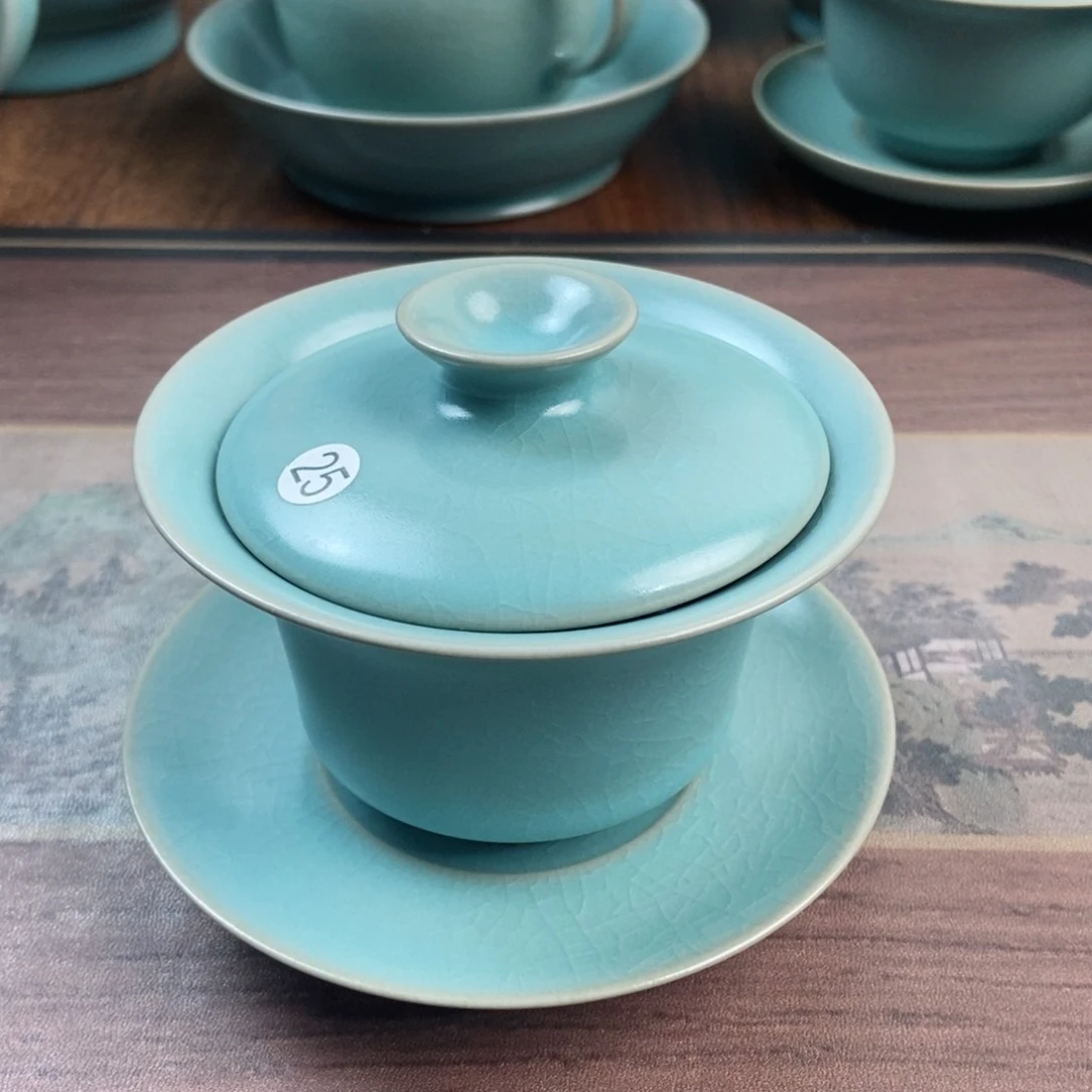 摆件瓷原产地原矿汝瓷～茶器