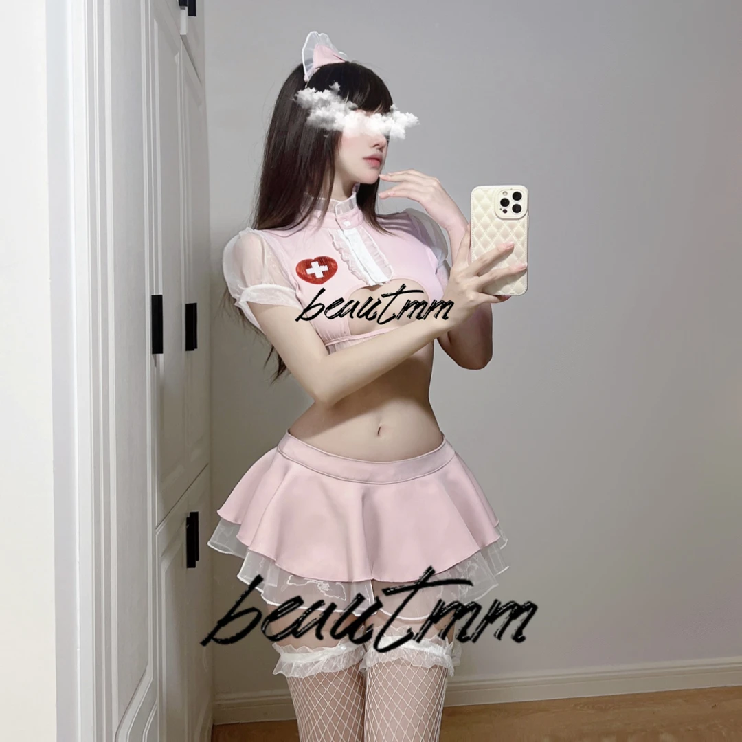 【beautmm】可爱蕾丝睡衣套装261