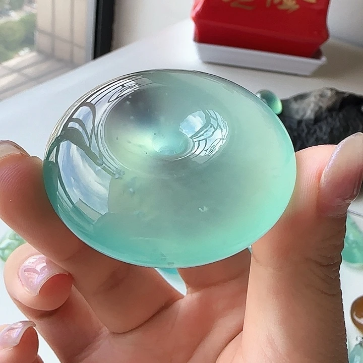 岫玉未镶嵌项链岫玉