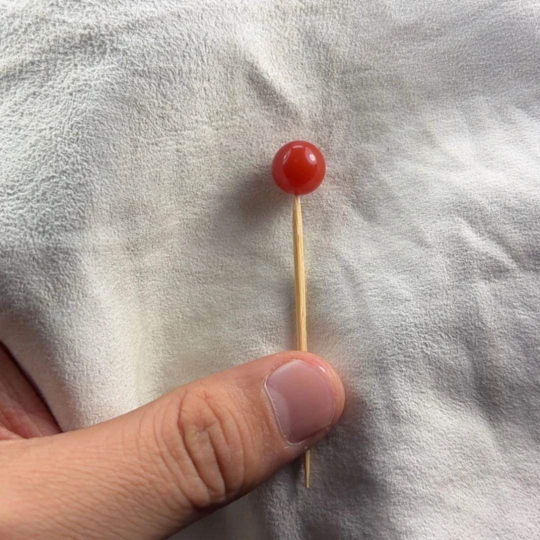 未镶嵌福利品单珠10.8mm不退不换南红玛瑙