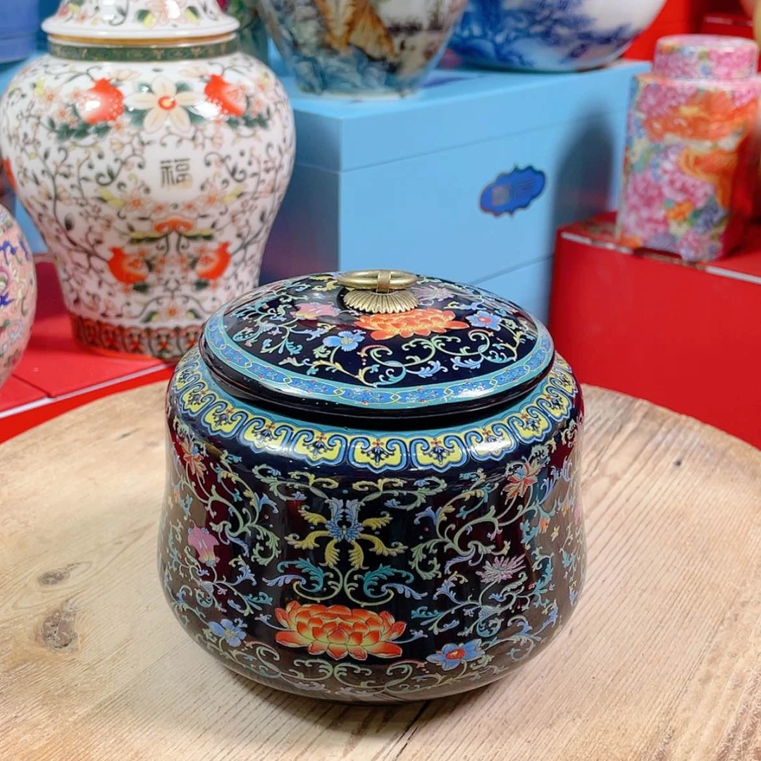 【闪购商品】罐陶瓷茶叶罐密封罐