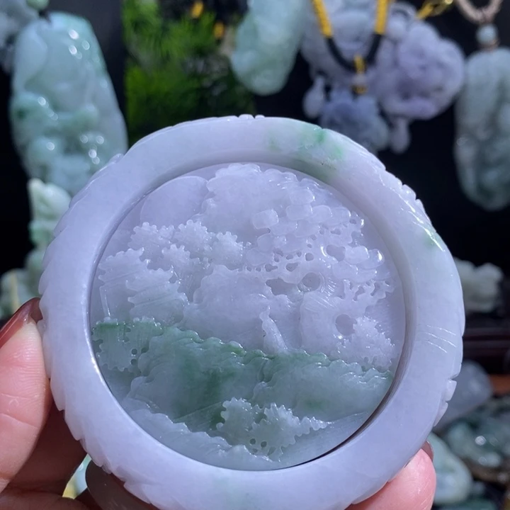 【闪购商品】颈饰未镶嵌翡翠58圈