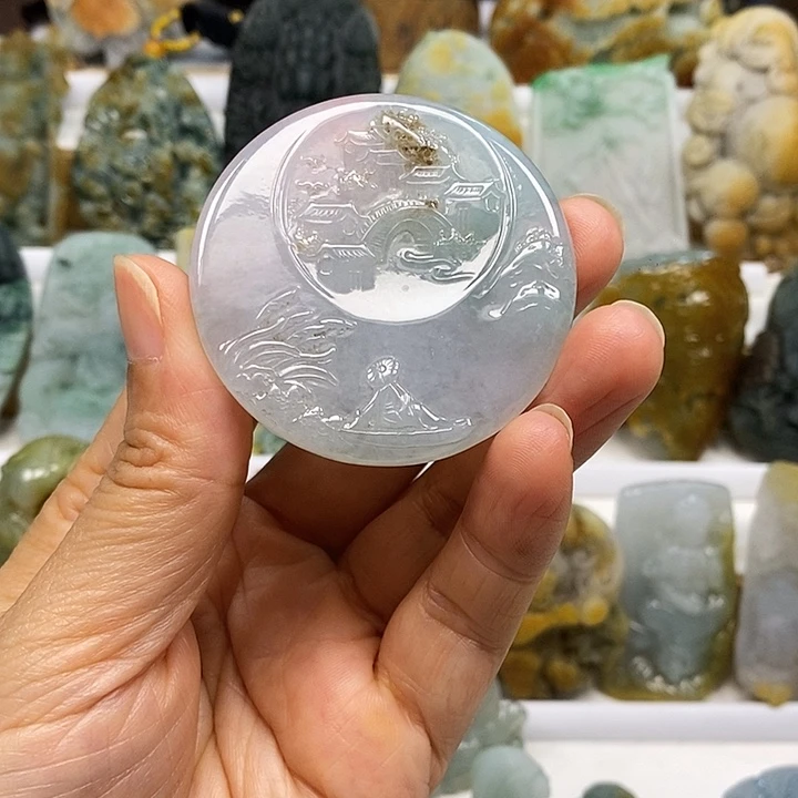 未镶嵌定制翡翠挂件9