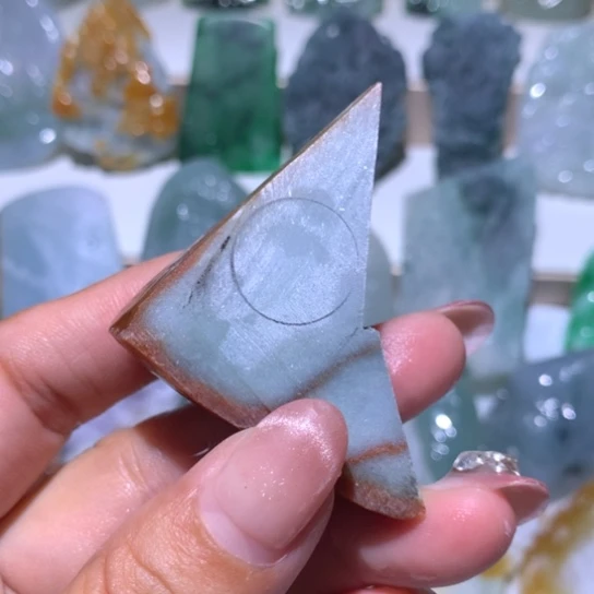 翡翠散珠翡翠边角料