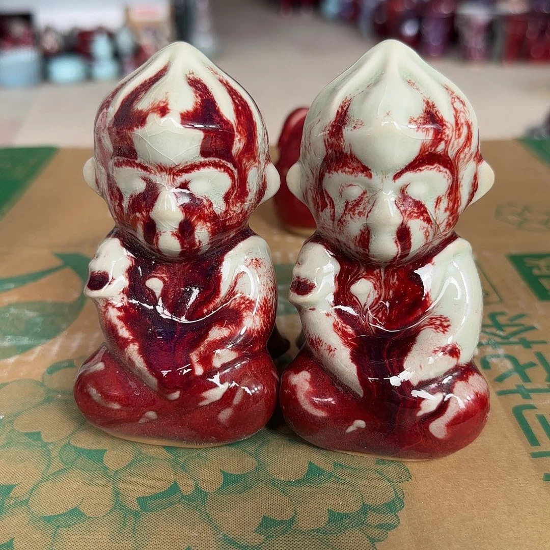 陶摆件郑家钧窑摆件