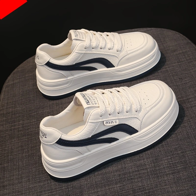 爆款厚底小白鞋女2025秋季新款韩版时尚百搭学生板鞋运动休闲鞋女