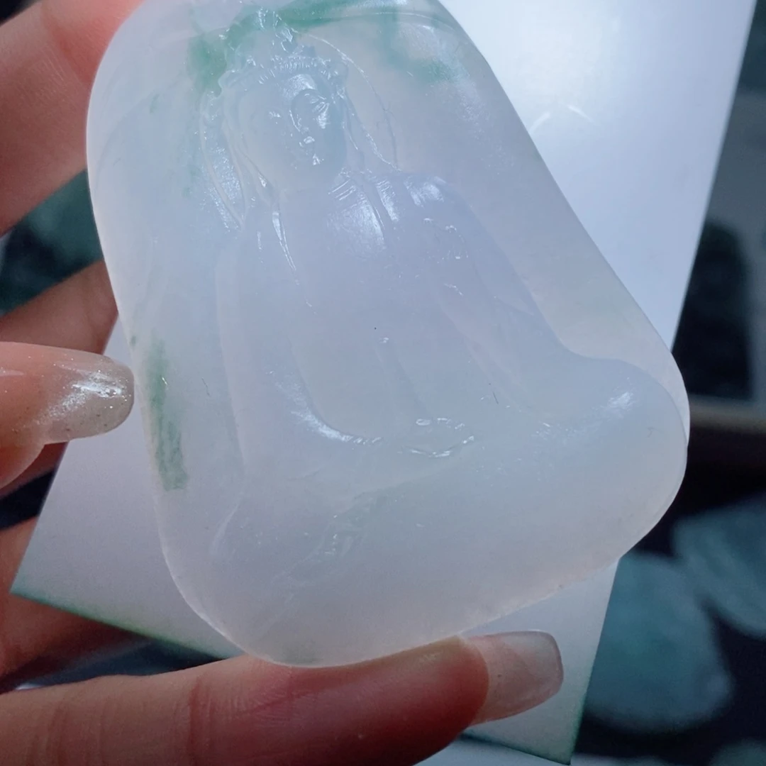 定制翡翠未镶嵌定制吊坠