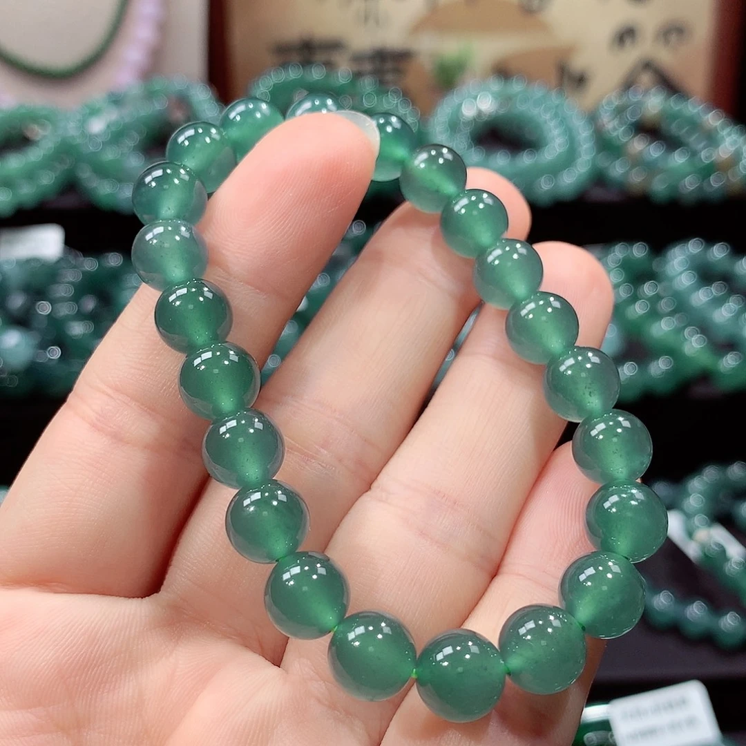 翡翠未镶嵌手链卡9