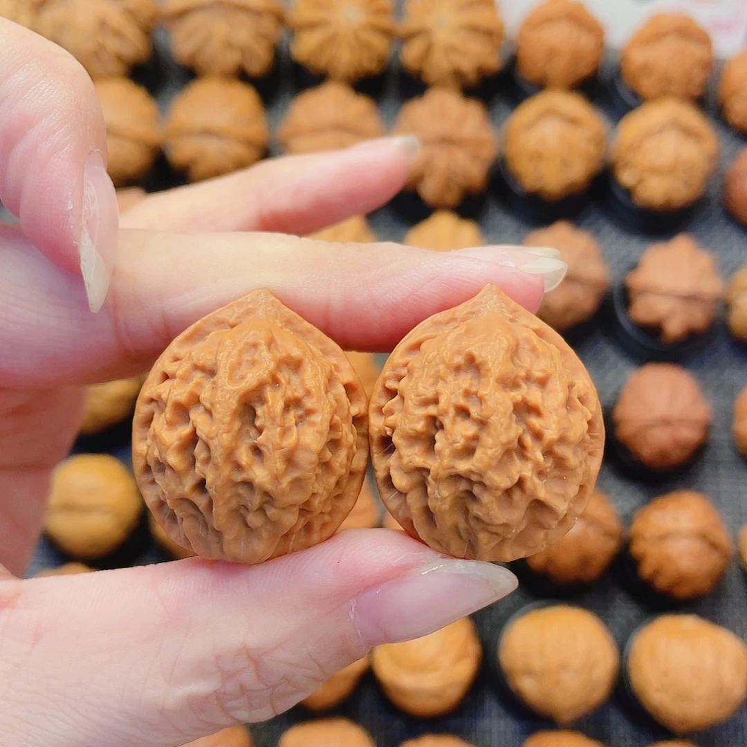 把件文玩核桃莲花