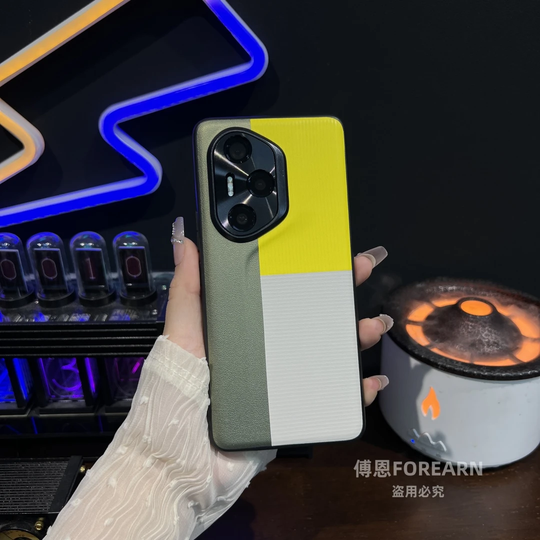 适用于荣耀300pro手机壳300ultra新款全包防摔保护套创意素皮超薄