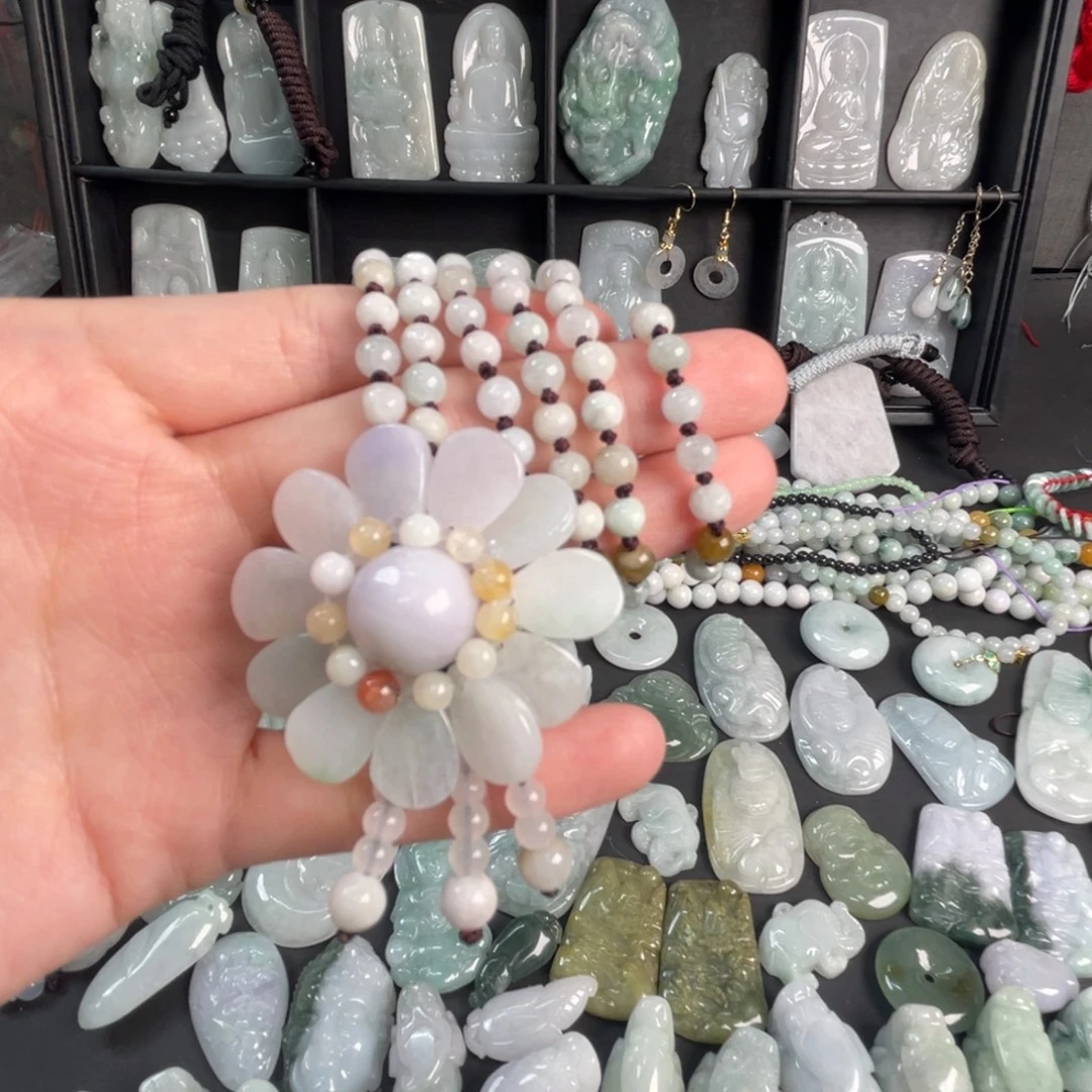 翡翠未镶嵌吊坠(不含链)福利
