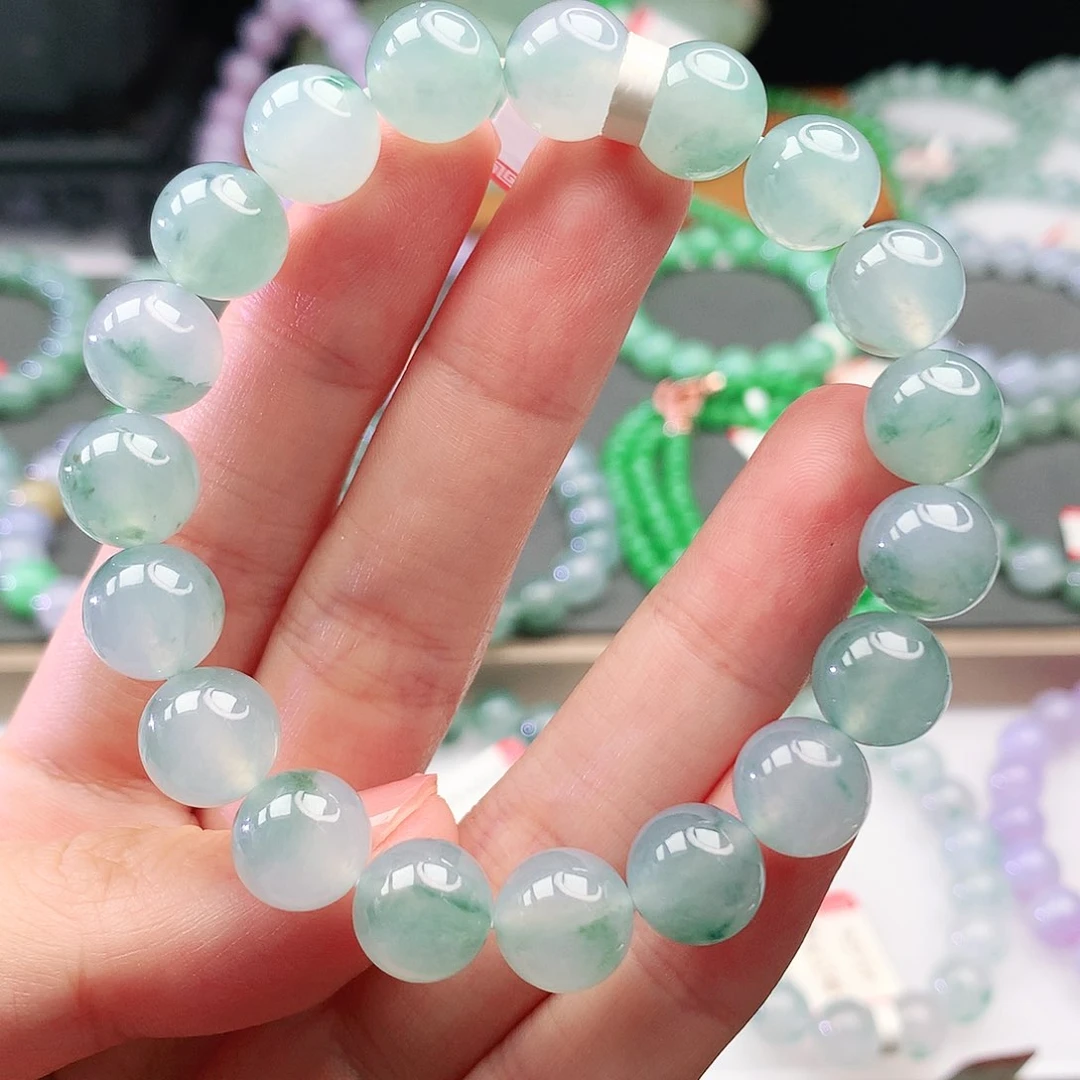 未镶嵌手链翡翠翡翠10mm