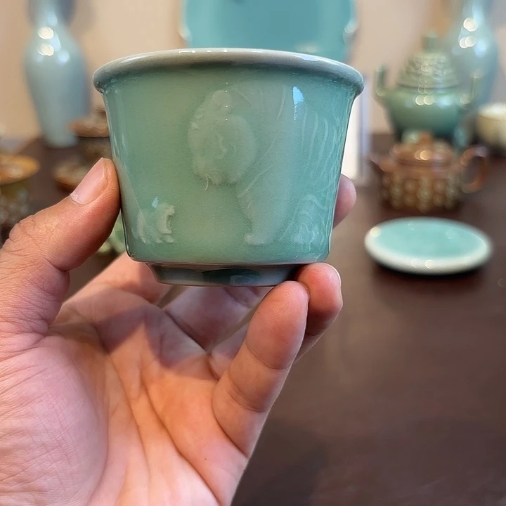 瓷片龙泉青瓷福利青瓷