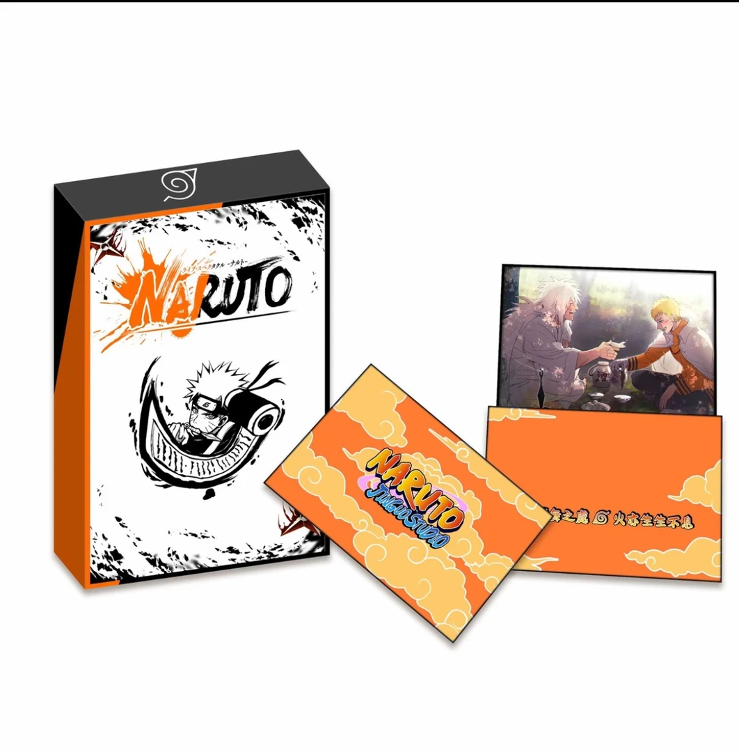 【叠叠平拆】禁果火影 双面A5大卡 火影忍者色纸系列