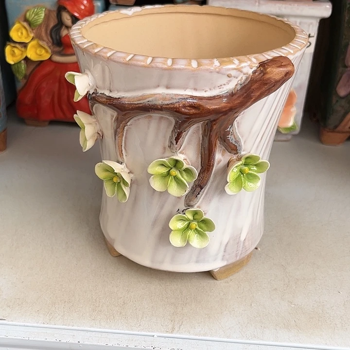 粗陶材质多肉花盆