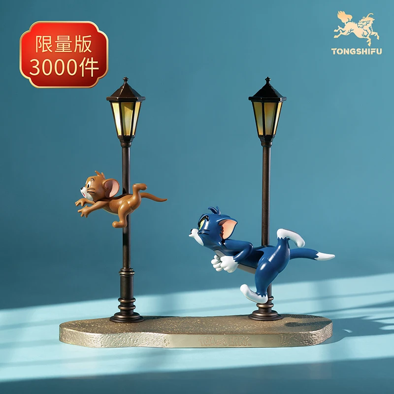 铜师傅《猫和老鼠》经典款 正版授权限量汤姆杰瑞创意可爱铜摆件