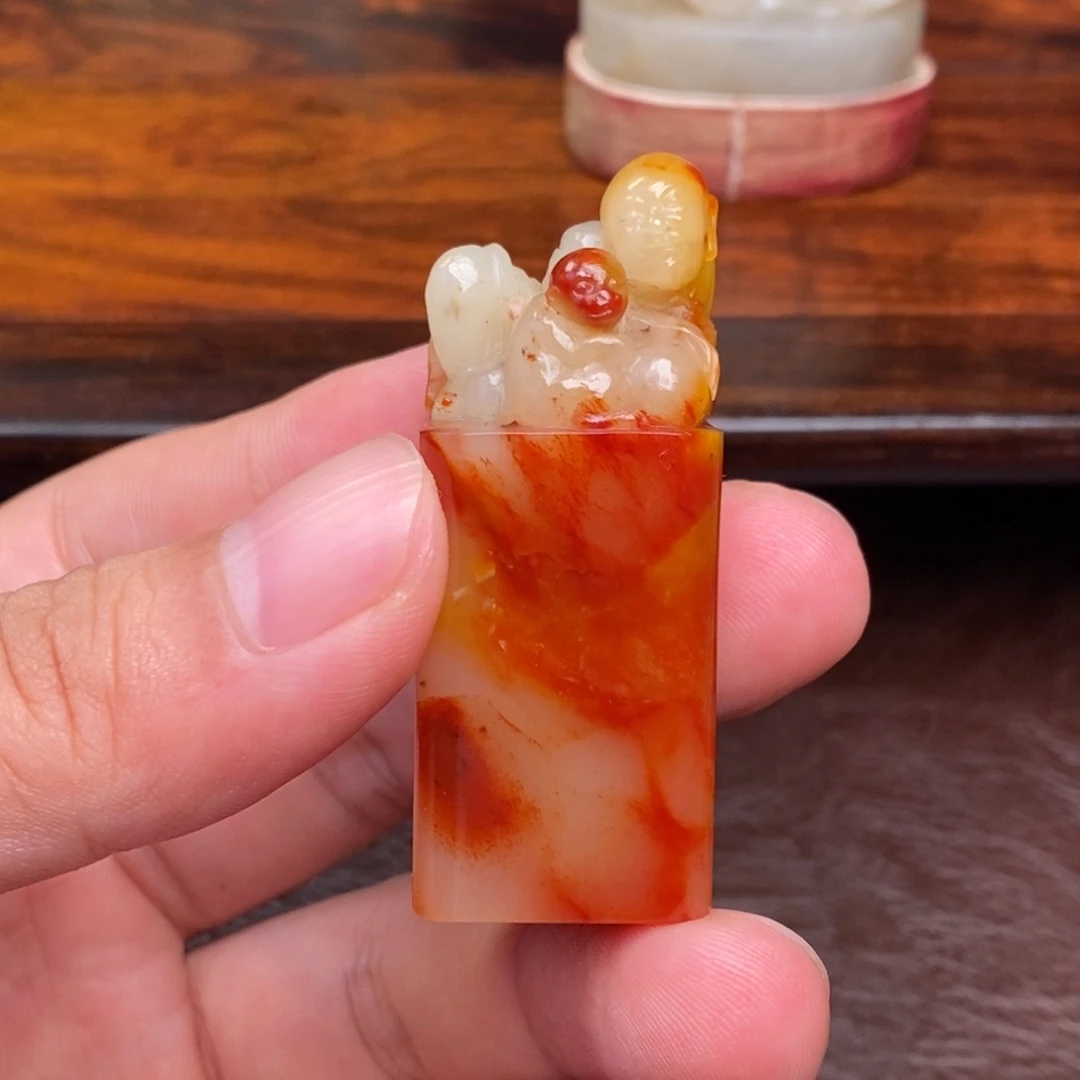 一***呀寿山石收藏作品石