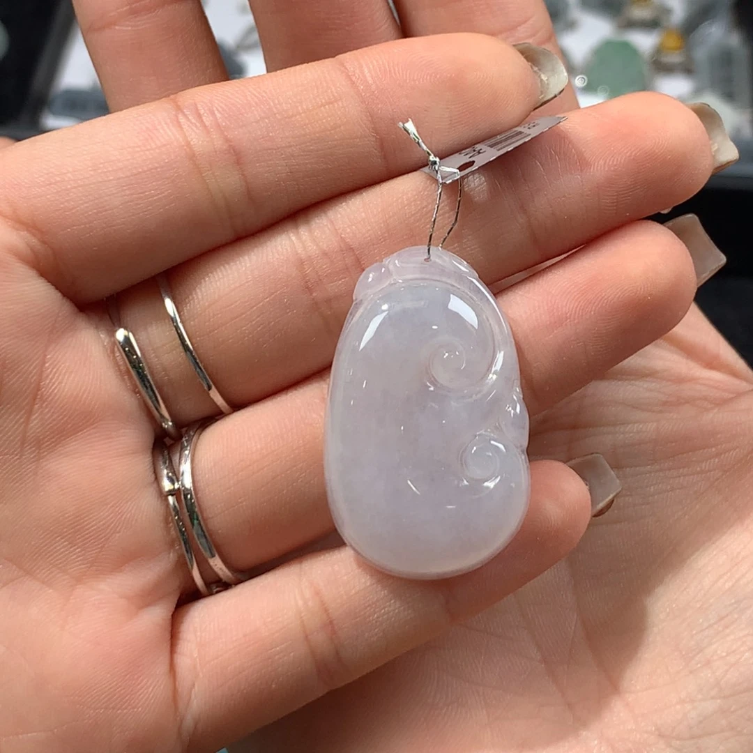 翡翠未镶嵌颈饰11