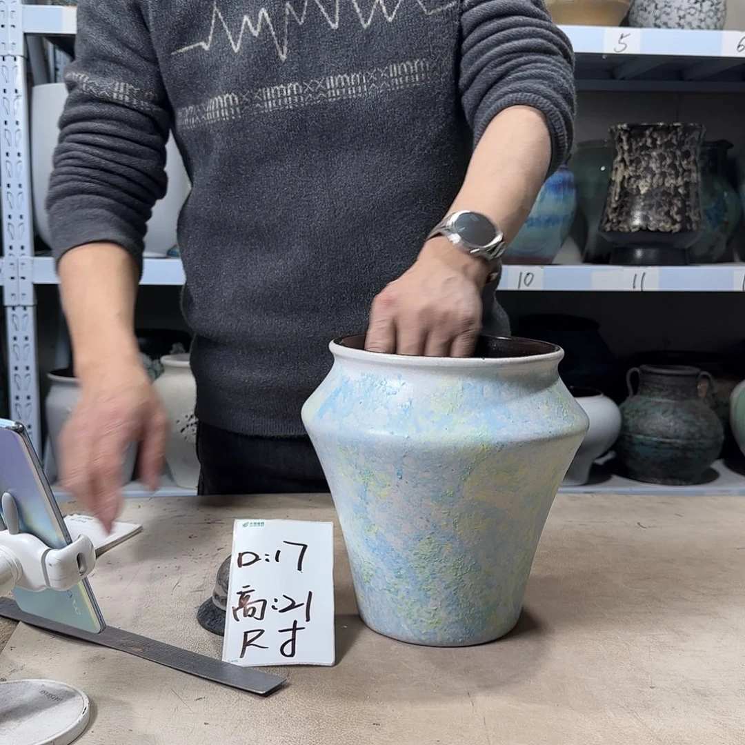 17@21 紫砂花盆尺寸