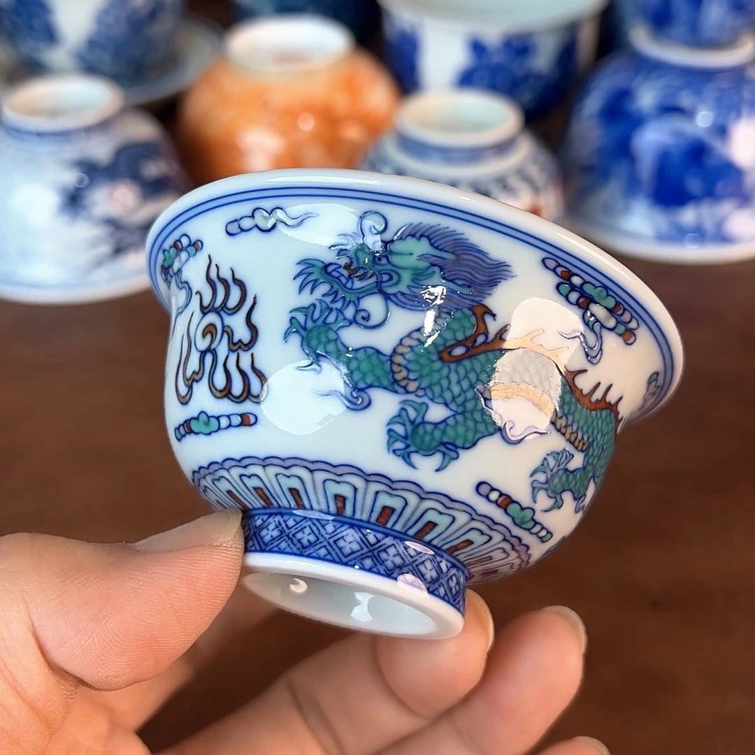 杯景德镇全手工手绘陶瓷