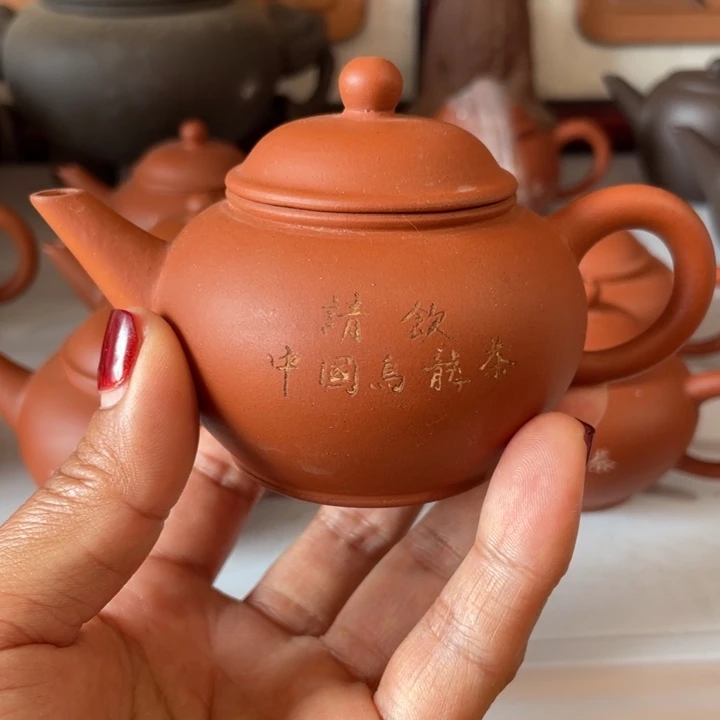 紫砂茶壶归*红泥请饮8杯