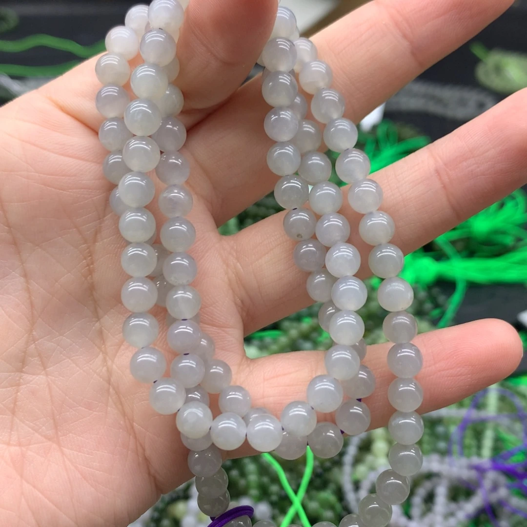 和田玉未镶嵌手链6