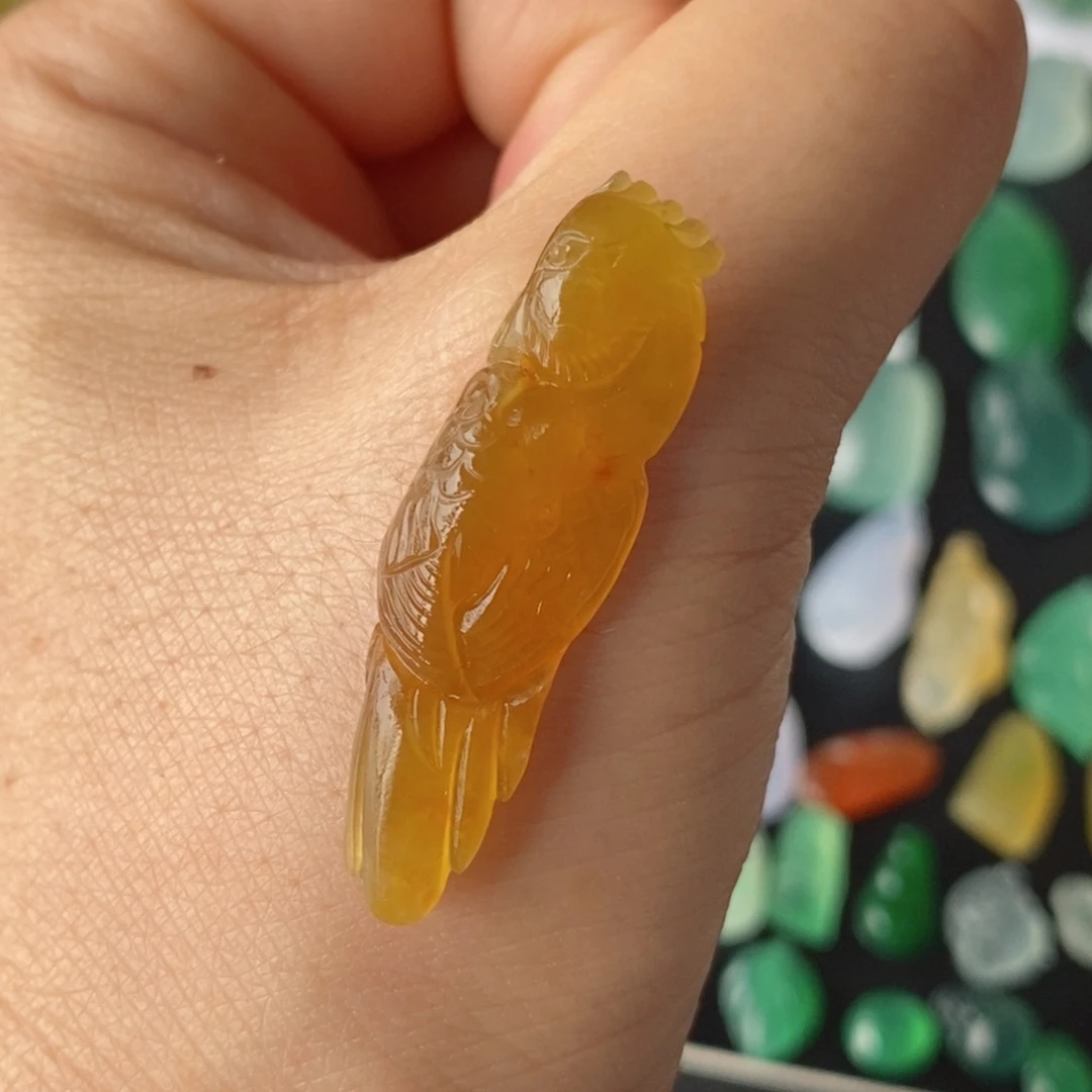 定制翡翠未镶嵌英明神武