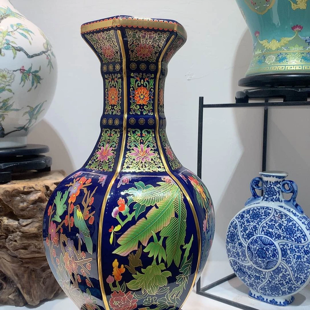 景德镇陶瓷花瓶软装摆件