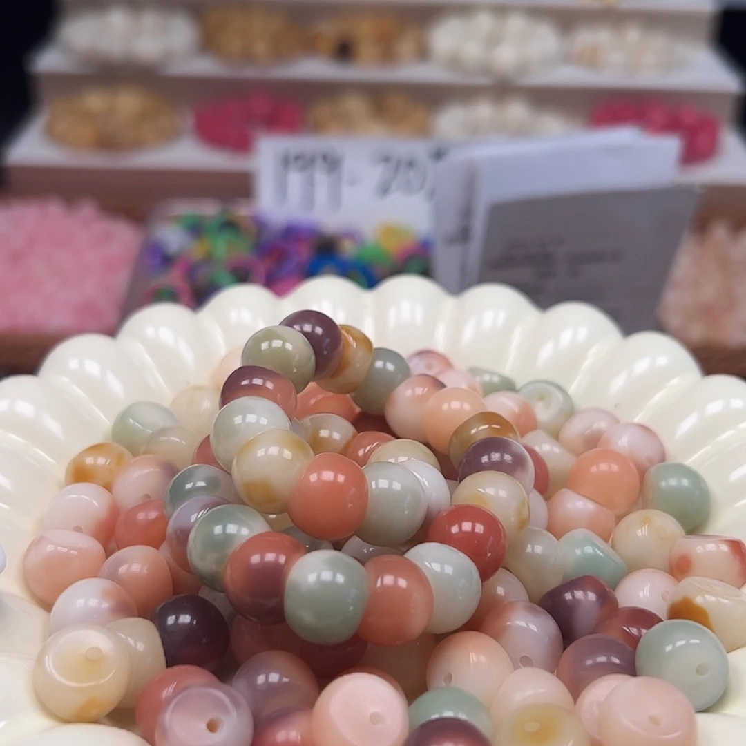 手串菩提根/象牙果卡12非料花皮山竹110颗