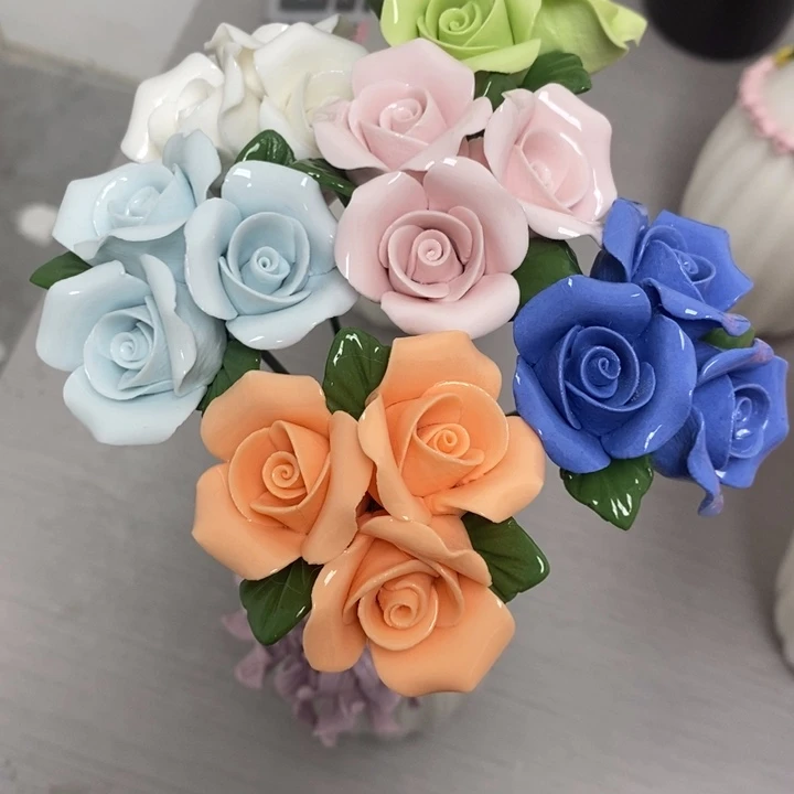 陶瓷陶瓷材料加工7朵