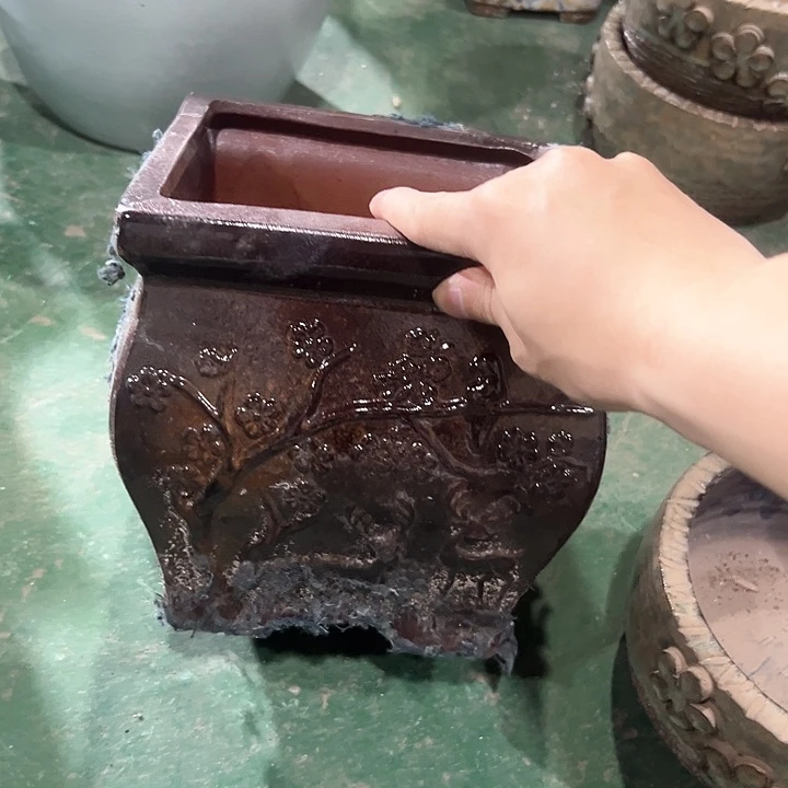 紫砂花盆次品次品