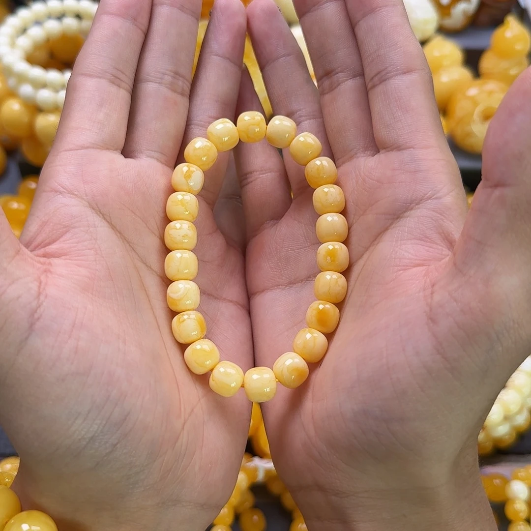 未镶嵌蜜蜡珠宝奇石同料10mm