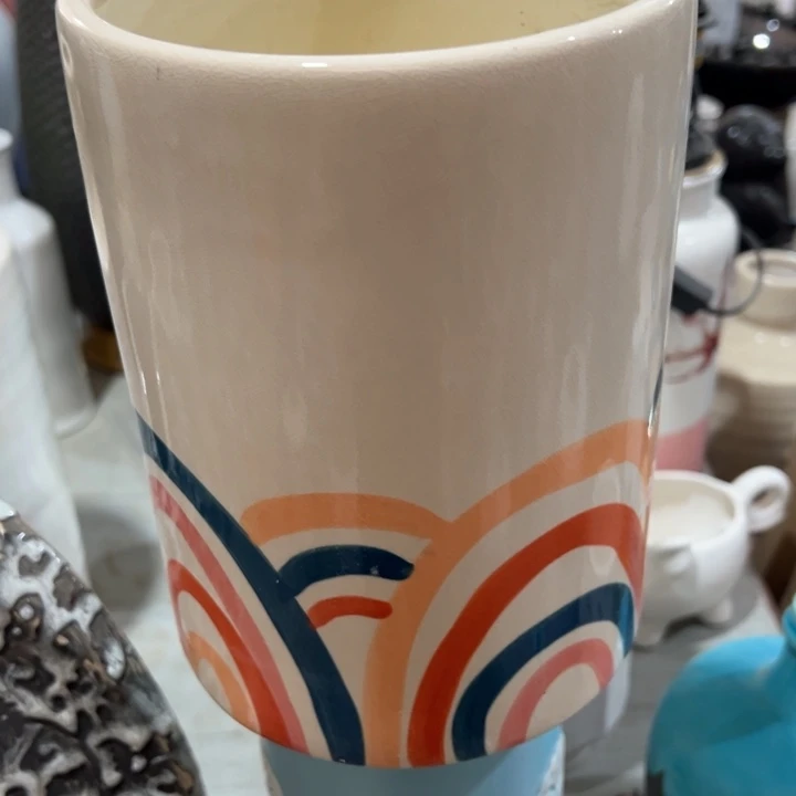 陶瓷花瓶摆件外贸出口微瑕捡漏