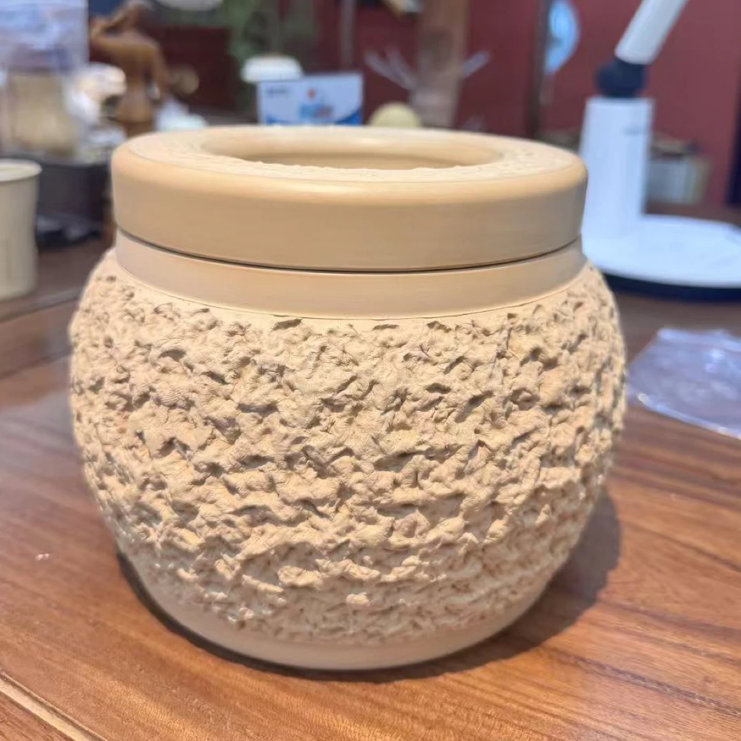 海青大直径核桃纹蛐蛐罐