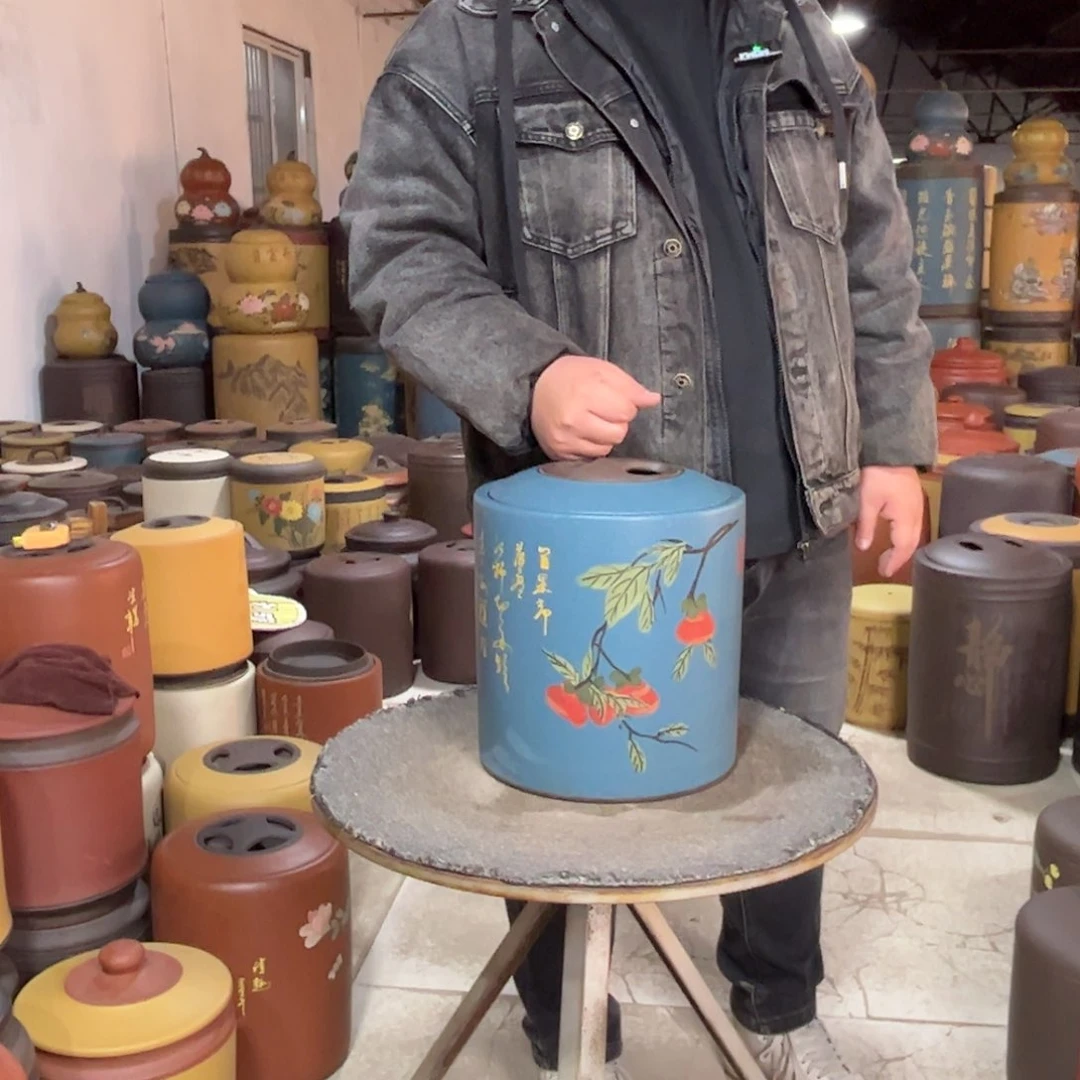 紫砂茶叶罐茶叶罐