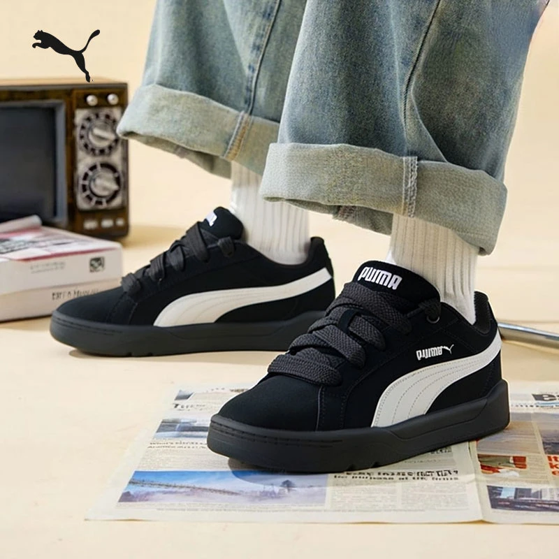 【经典黑白】PUMA彪马面包鞋男女鞋2025冬季新款厚底高颜值校园鞋子
