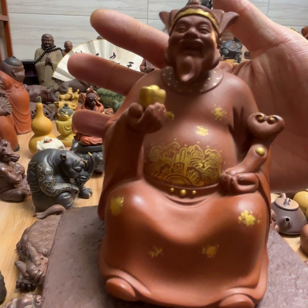 茶宠紫砂紫砂精品茶宠听清再拍