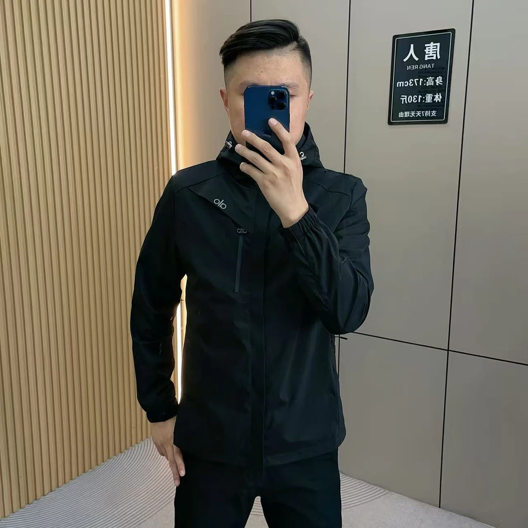 【唐人服饰秋季新款男连帽夹克外套上衣时尚百搭潮流商务休闲25020
