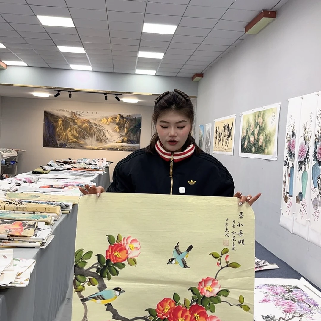 国画国画纯手绘作品