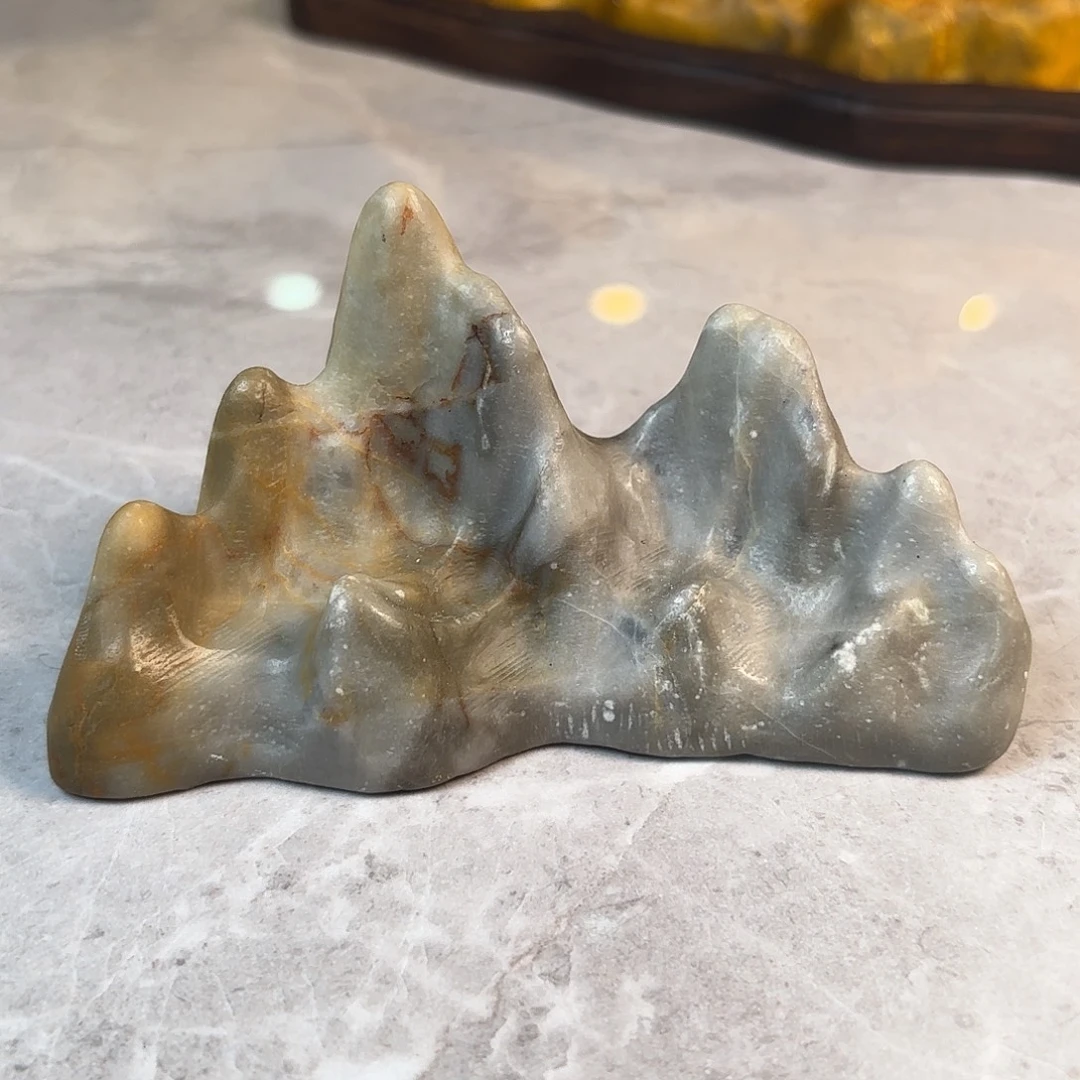 灵璧石手工雕刻奇石摆件
