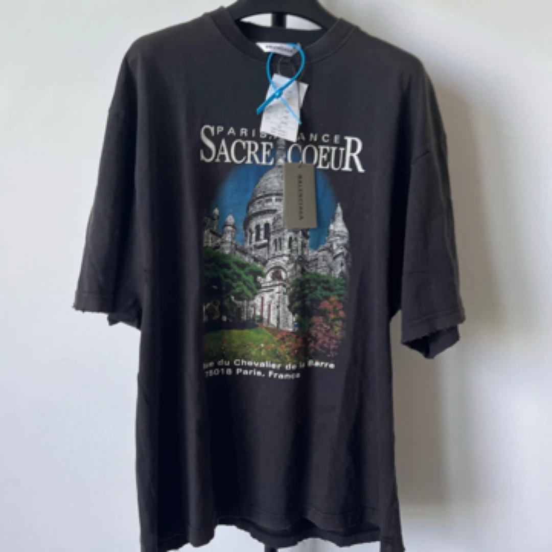 99新 Balenciaga/巴黎世家 圣心短袖T恤 全新 Xs码 00502