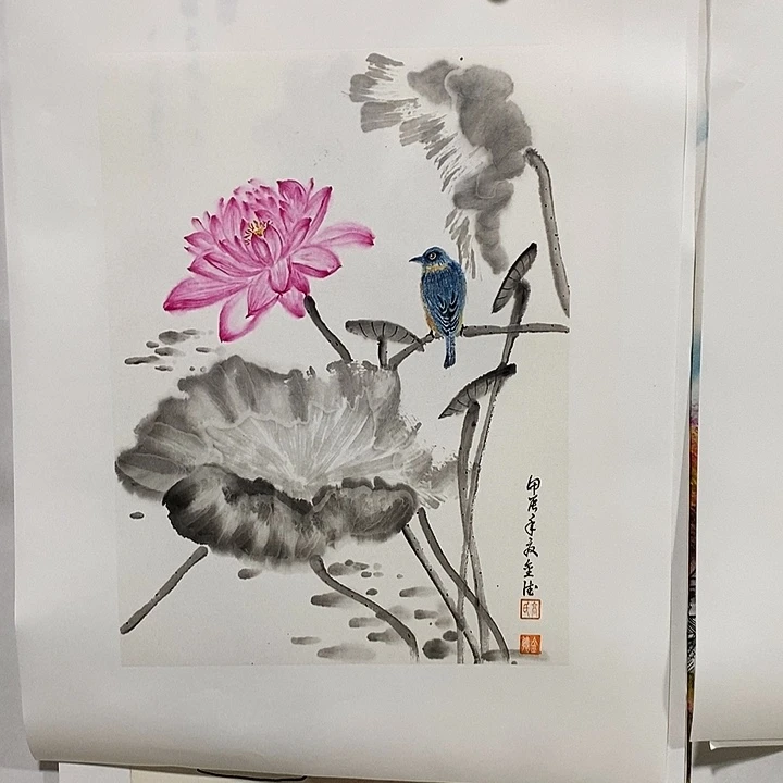 国画手写手绘作品120