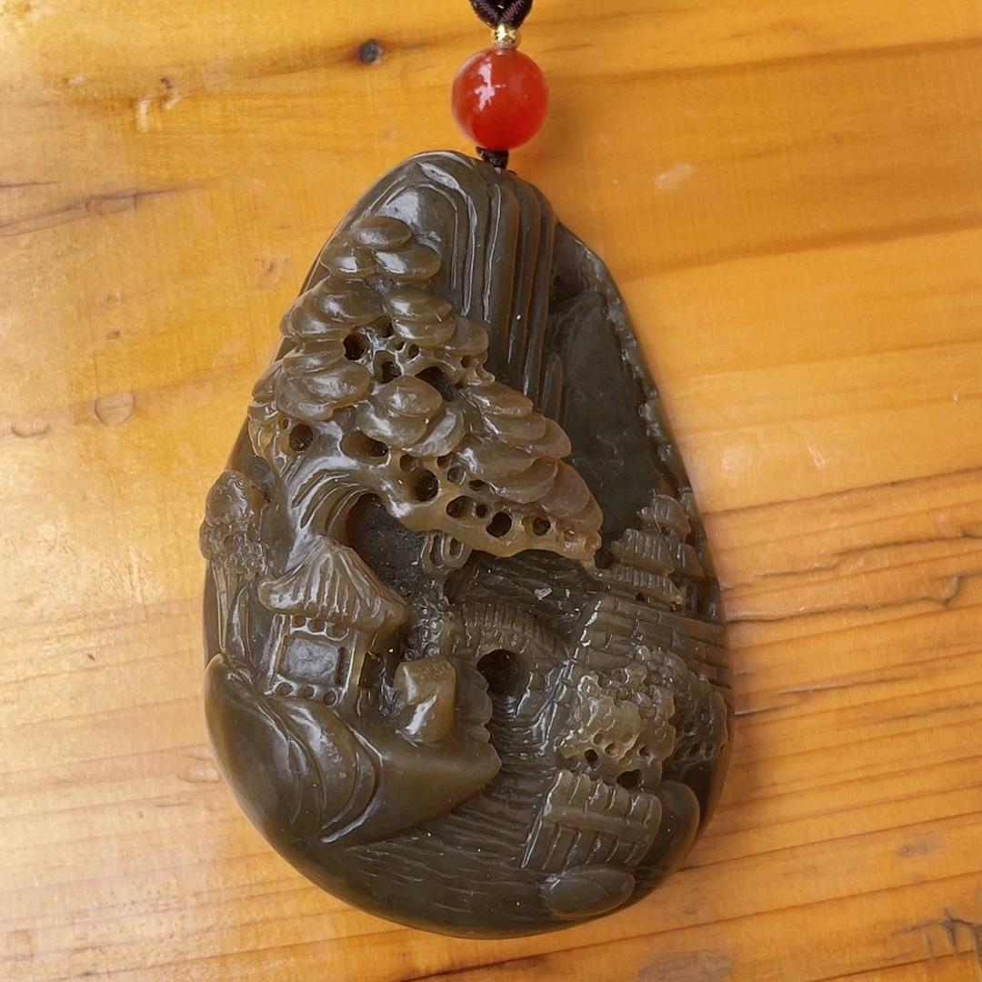 【闪购商品】和田玉（糖玉）笔搁未镶嵌