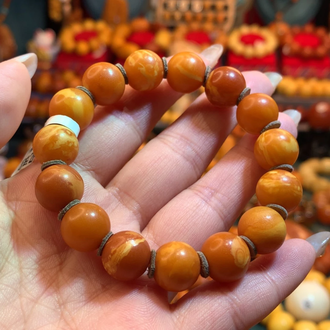 【闪购商品】蜜蜡手串未镶嵌思*蜜蜡手串