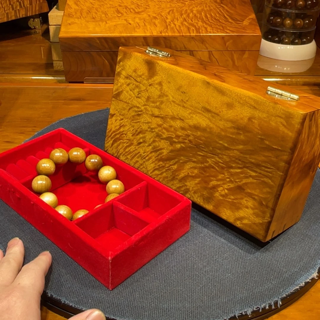 金丝楠23cm满花龙凤金丝楠木小叶桢楠