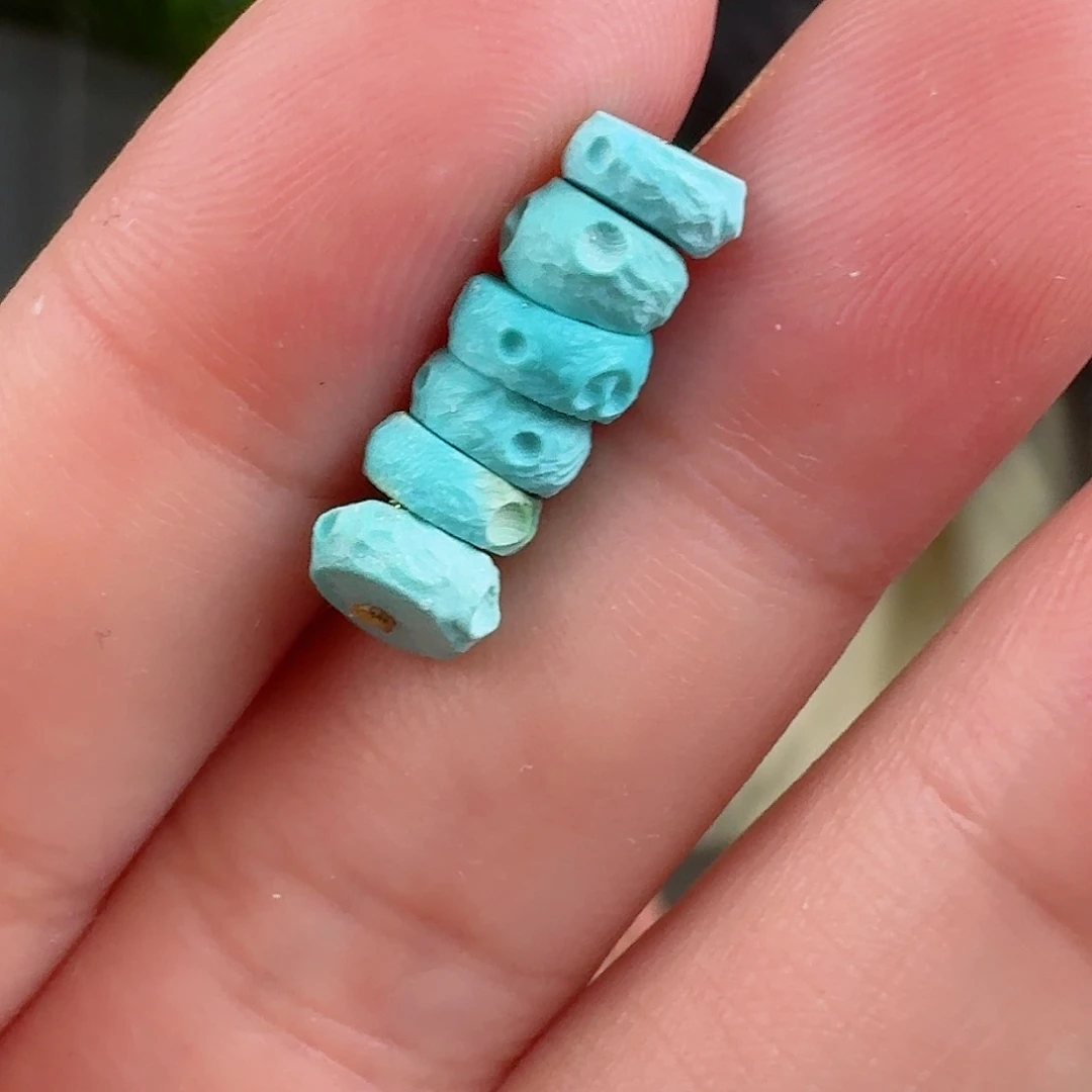 绿松石珠宝奇石未镶嵌